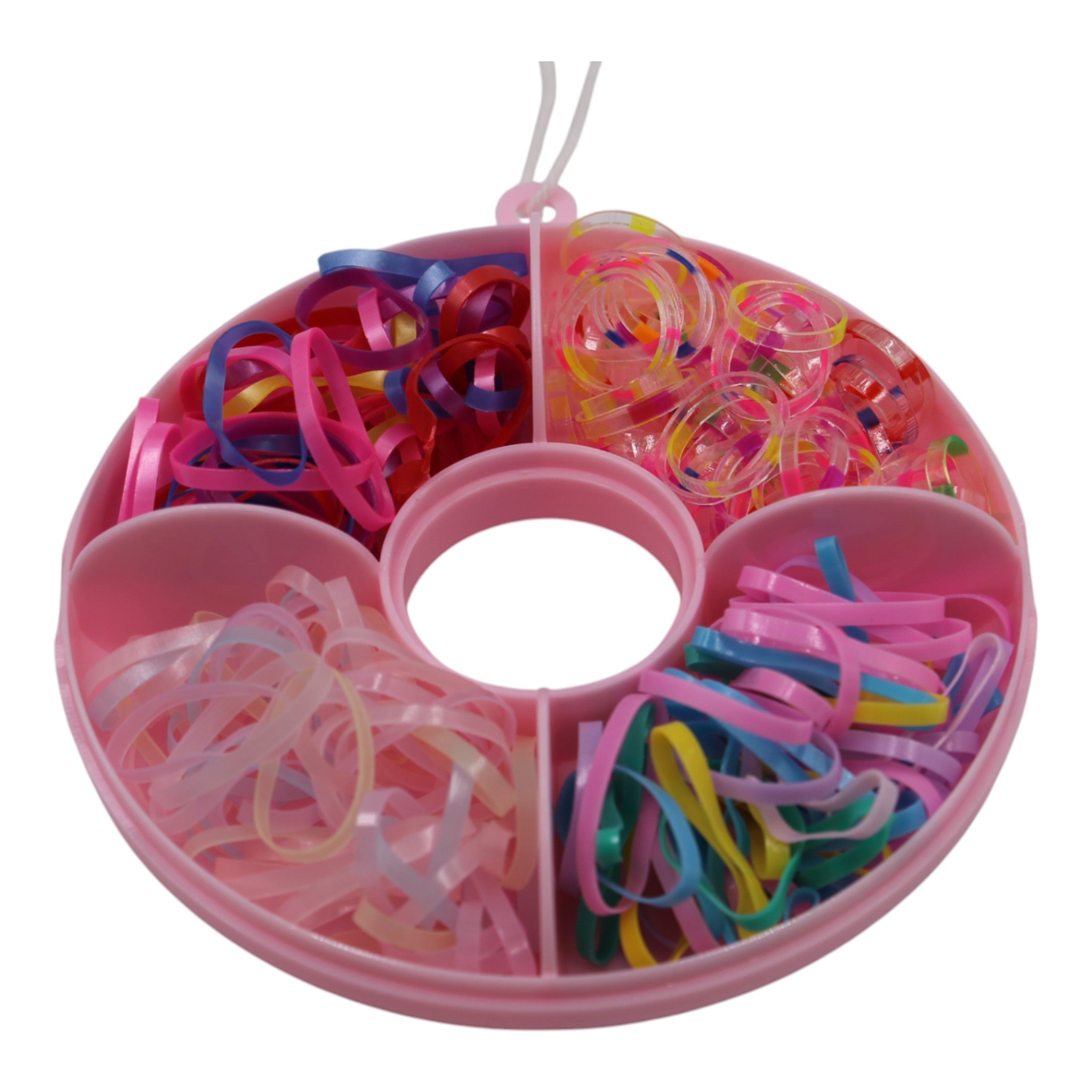 Elastic Hair Tie Set - Donut