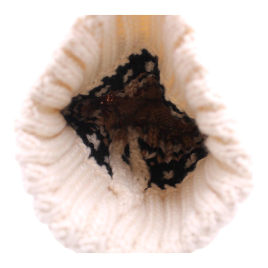 Cream Winter Cap