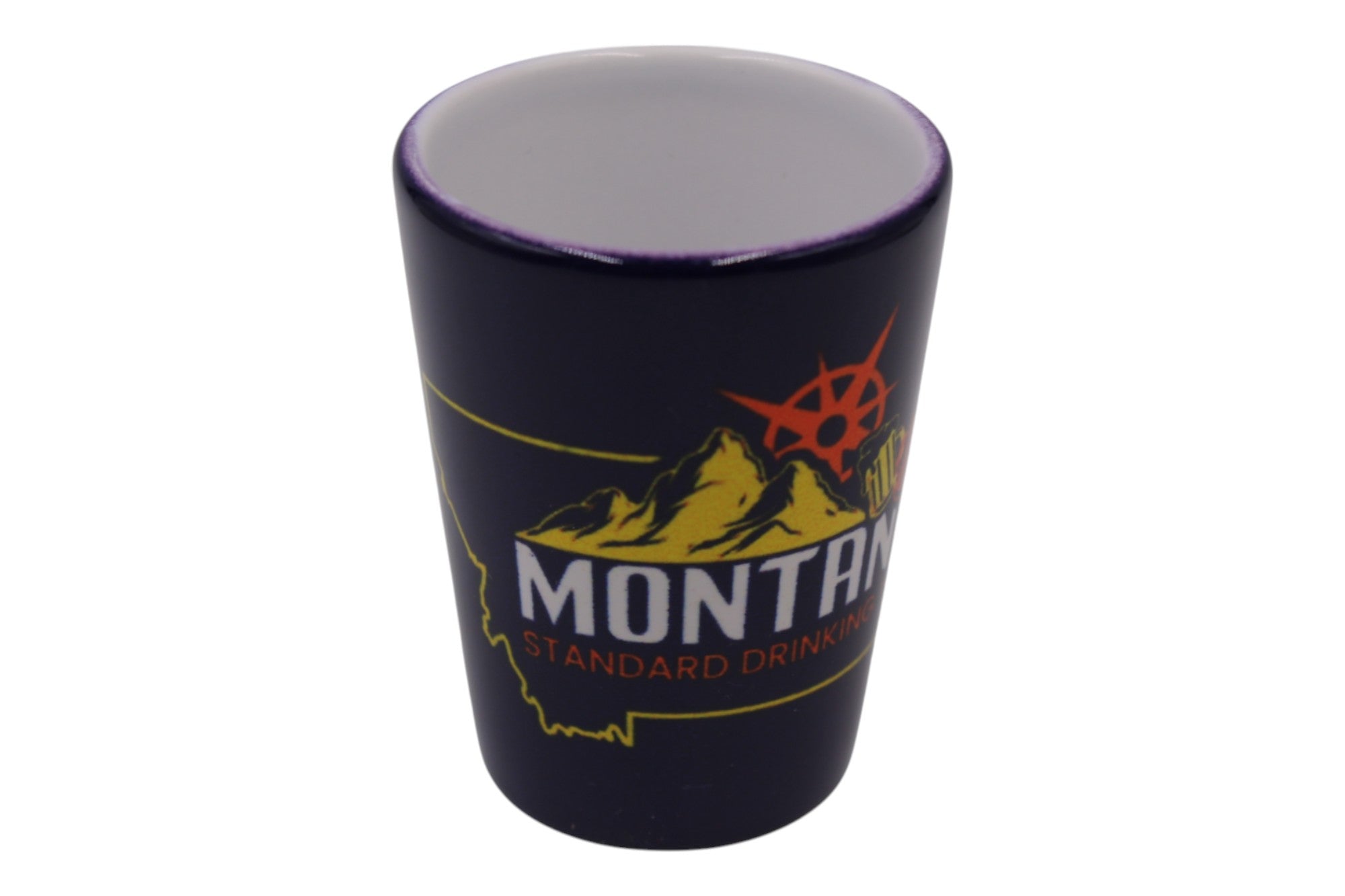 2 oz Ceramic Shot Glass