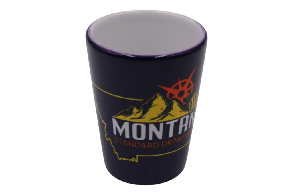 2 oz Ceramic Shot Glass