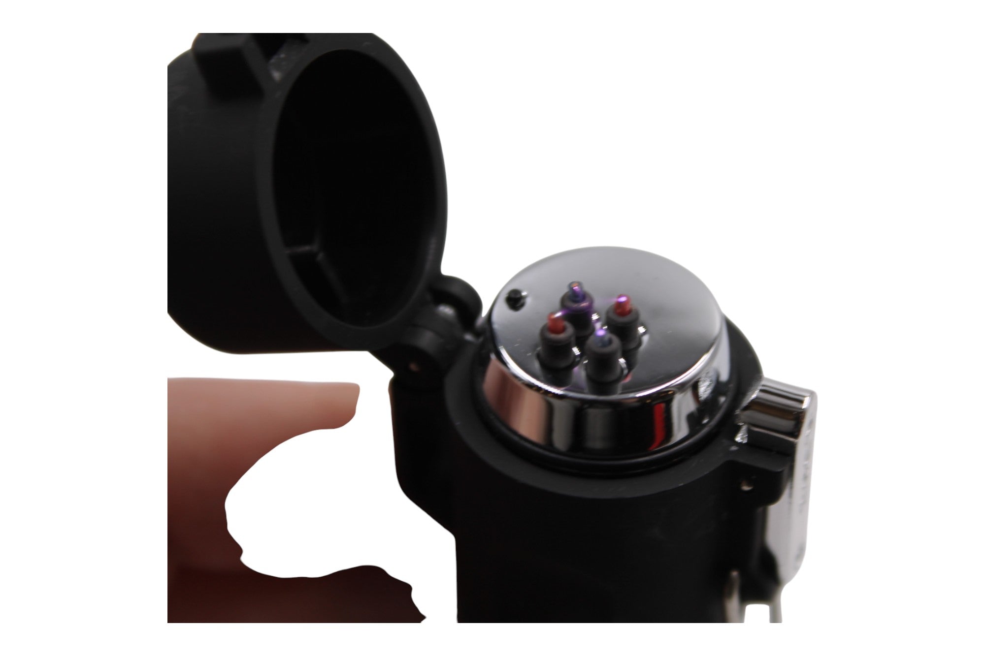 USB Arc Waterproof Lighter with Flashlight