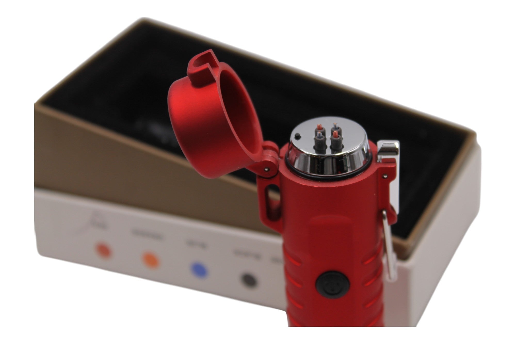 USB Arc Waterproof Lighter with Flashlight