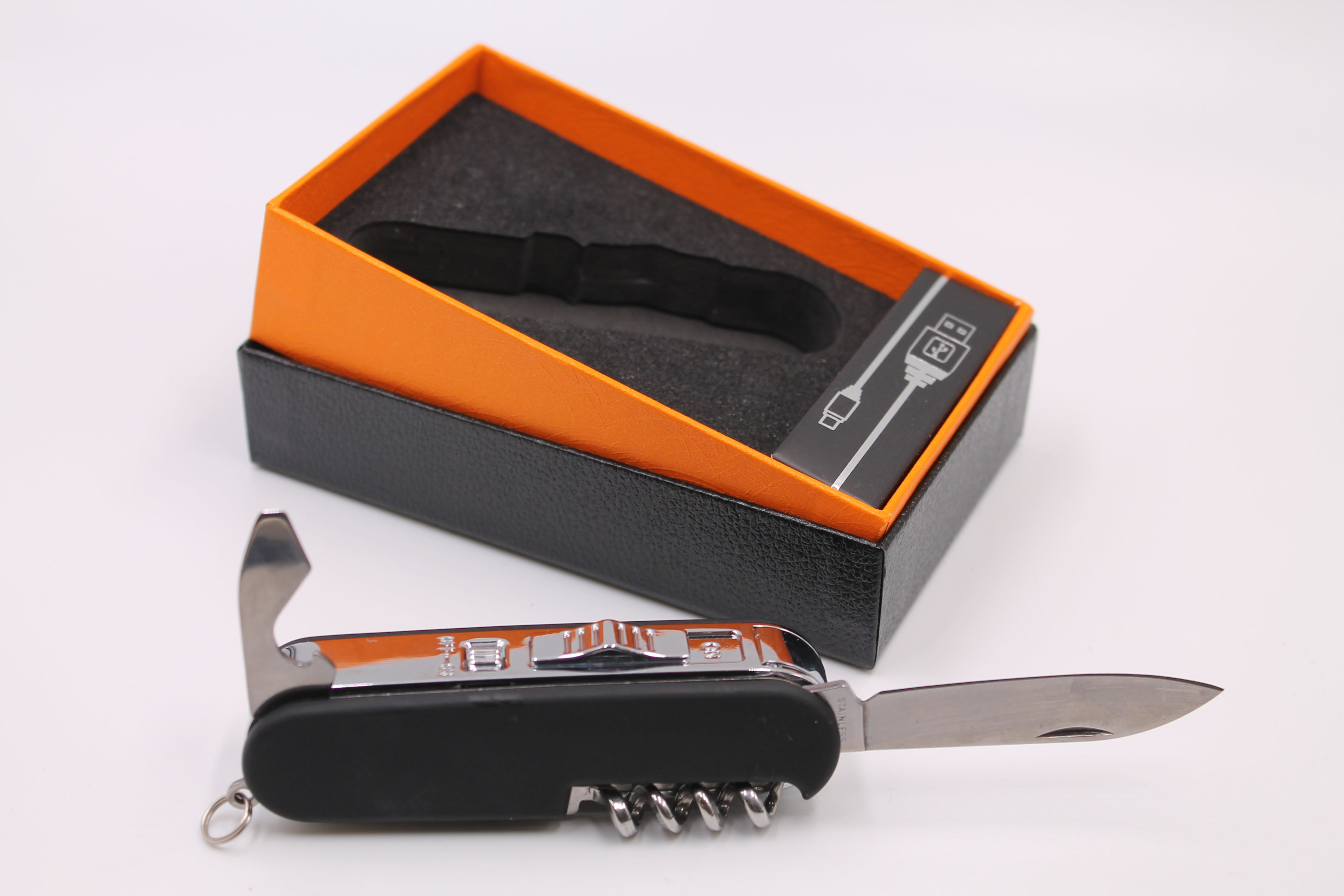 4 in 1 Multi-Function USB Rechargeable Electric Lighter