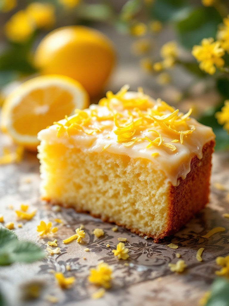 Lemon Pound Cake Trailhead Candles