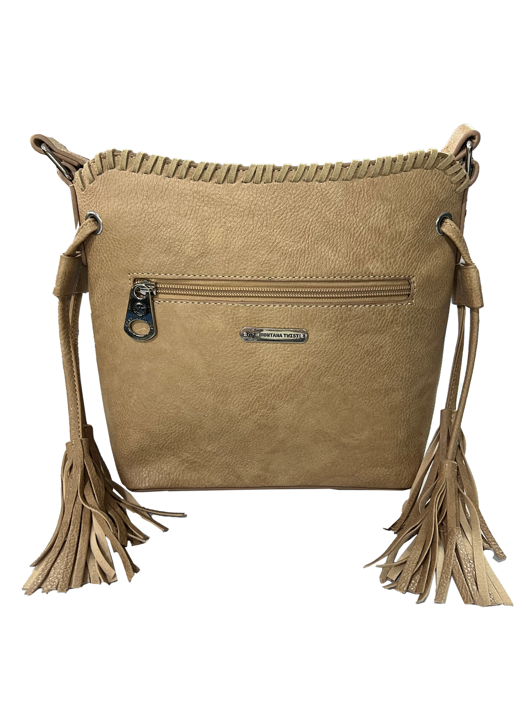 Montana Twist Beige Solar Flower Handbag