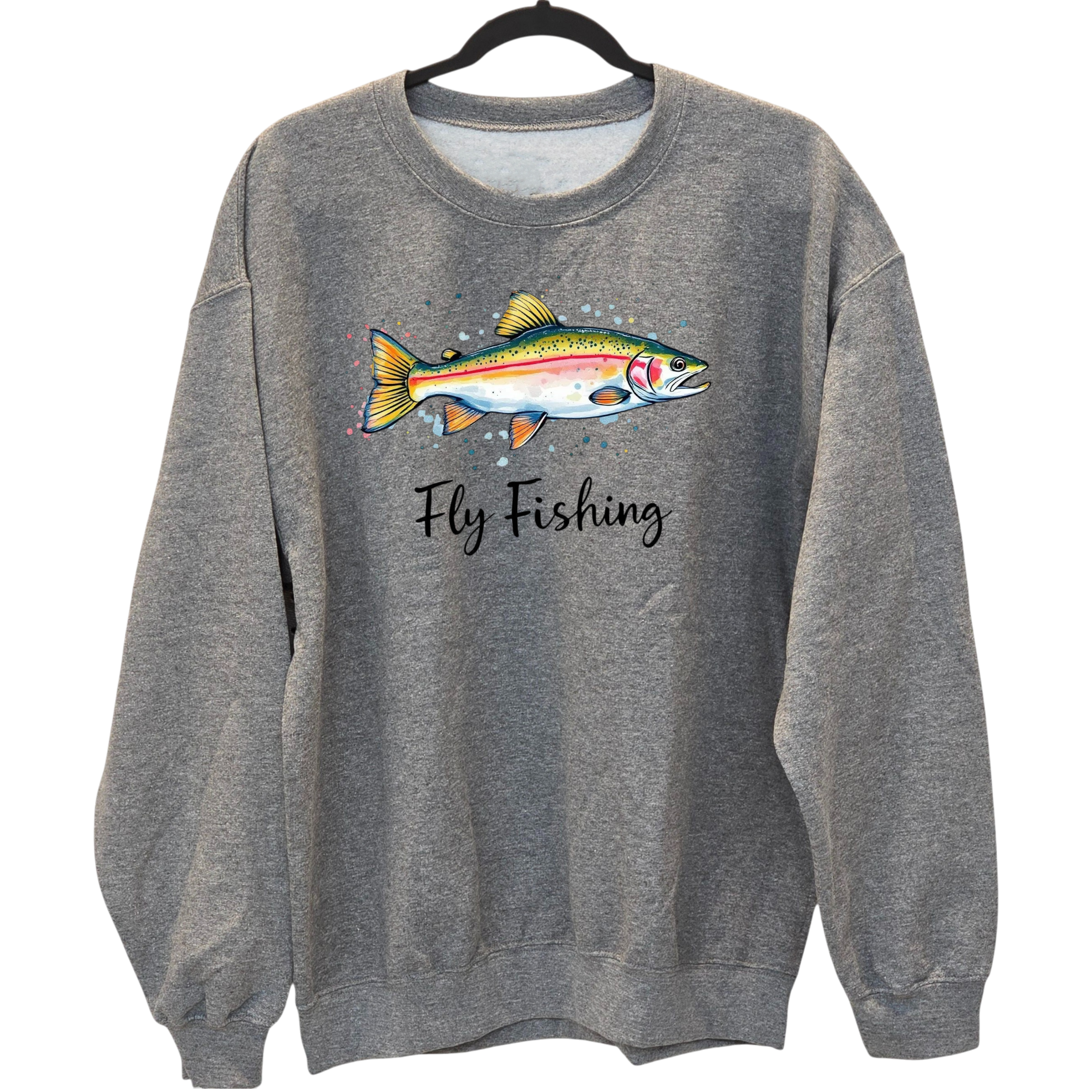 Fly Fishing - Crewneck Sweatshirt