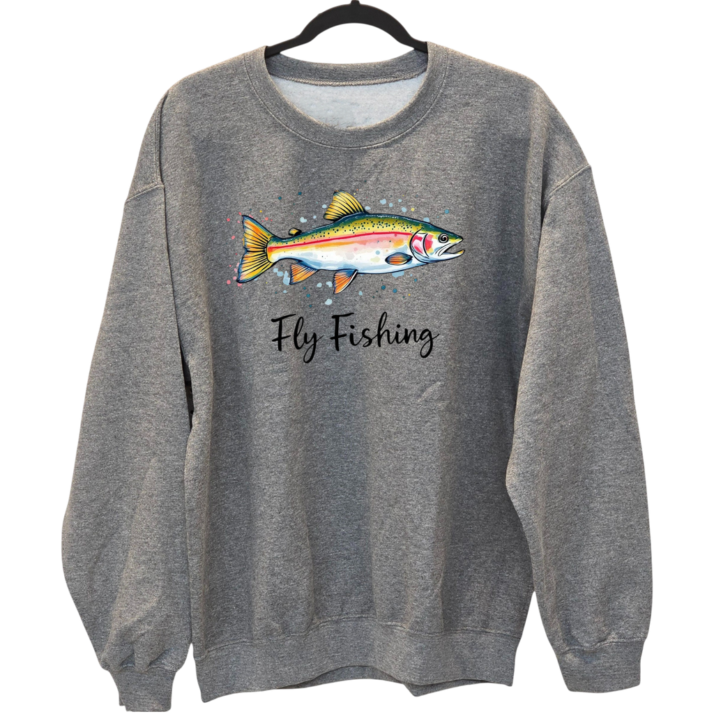 Fly Fishing - Crewneck Sweatshirt