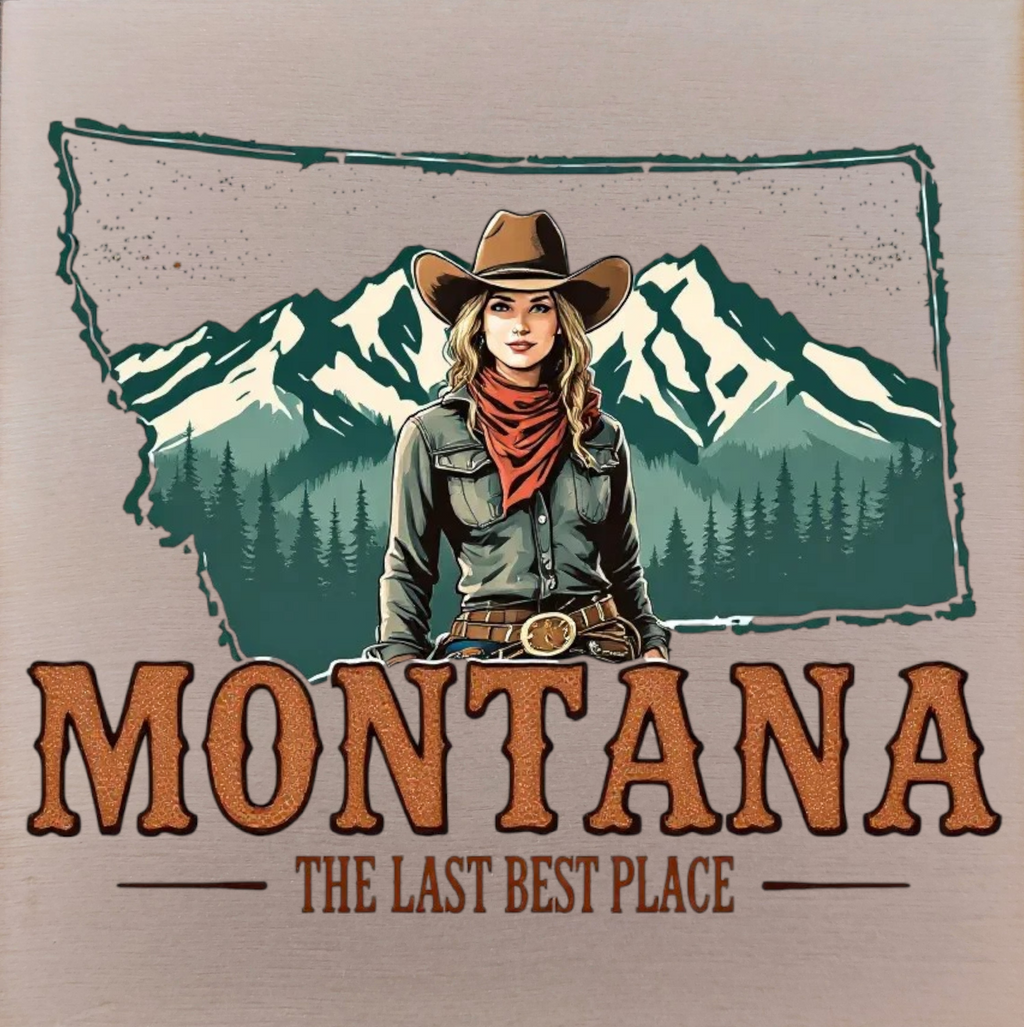 Montana - The Last Best Place - Magnet
