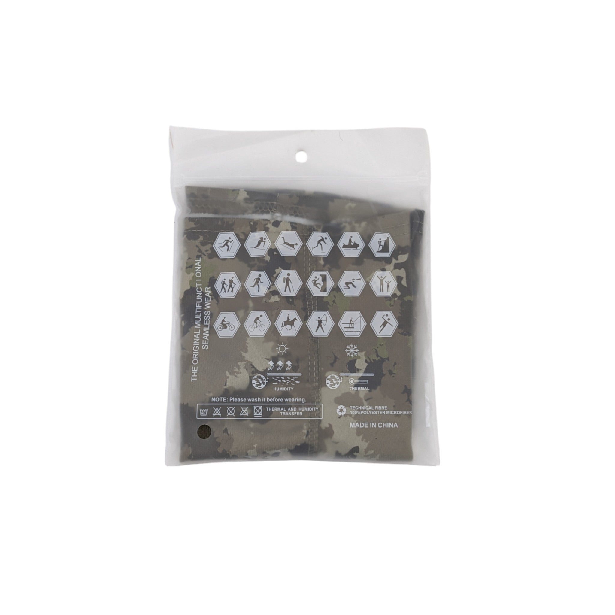 Multi-Functional Thermal Microfiber Outdoor Face Mask