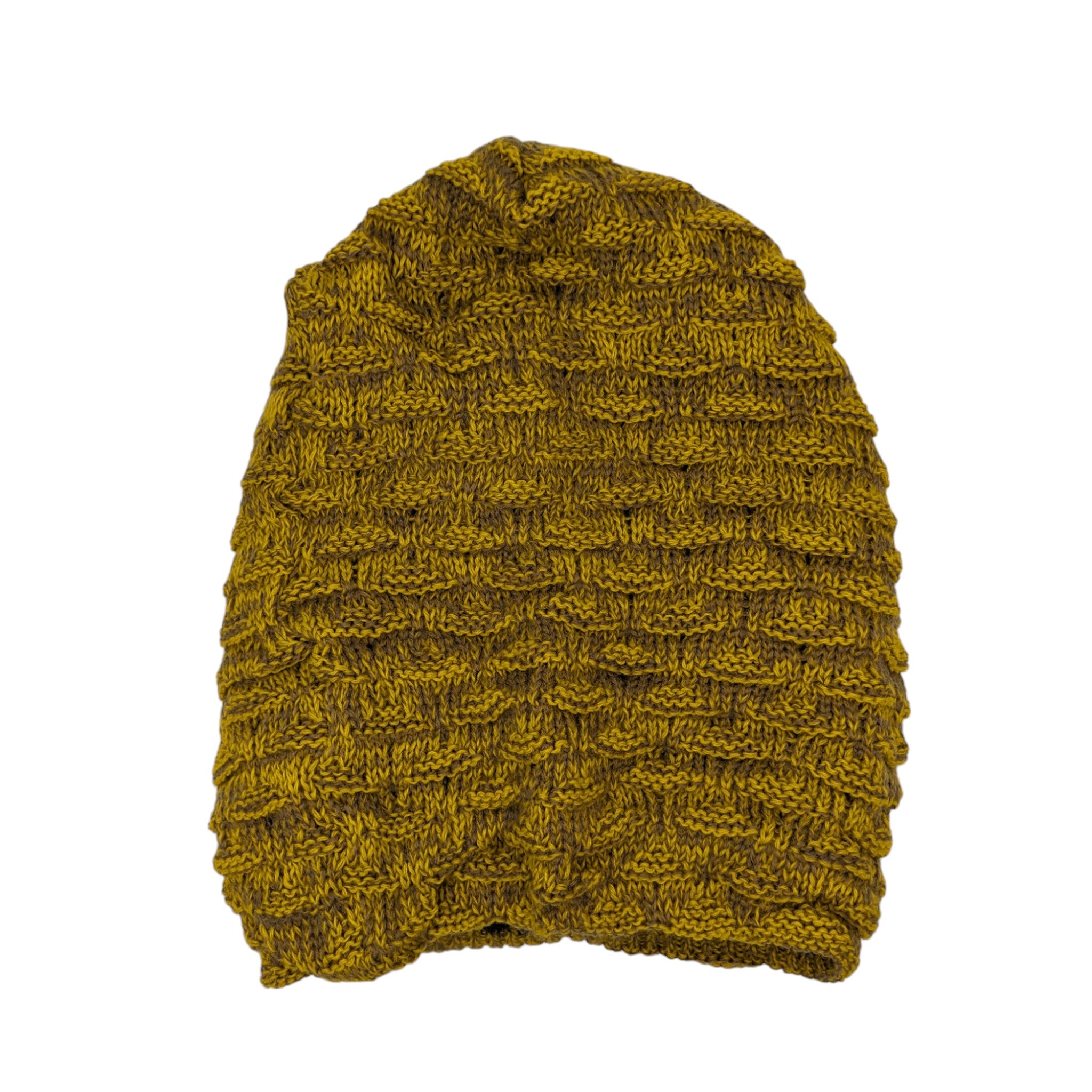 Yellow Thick Knitted Cap