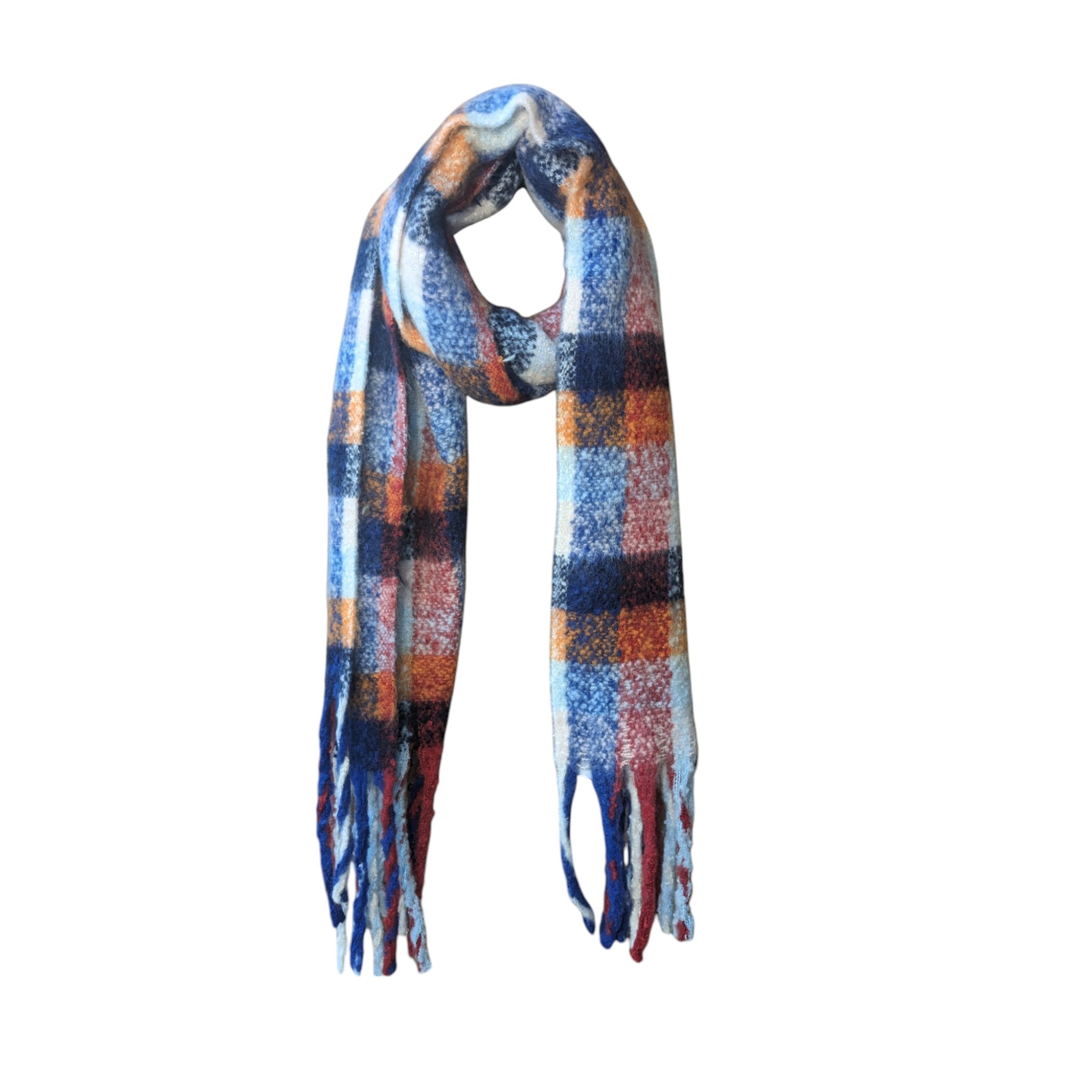Luxury Winter Scarf - Blue