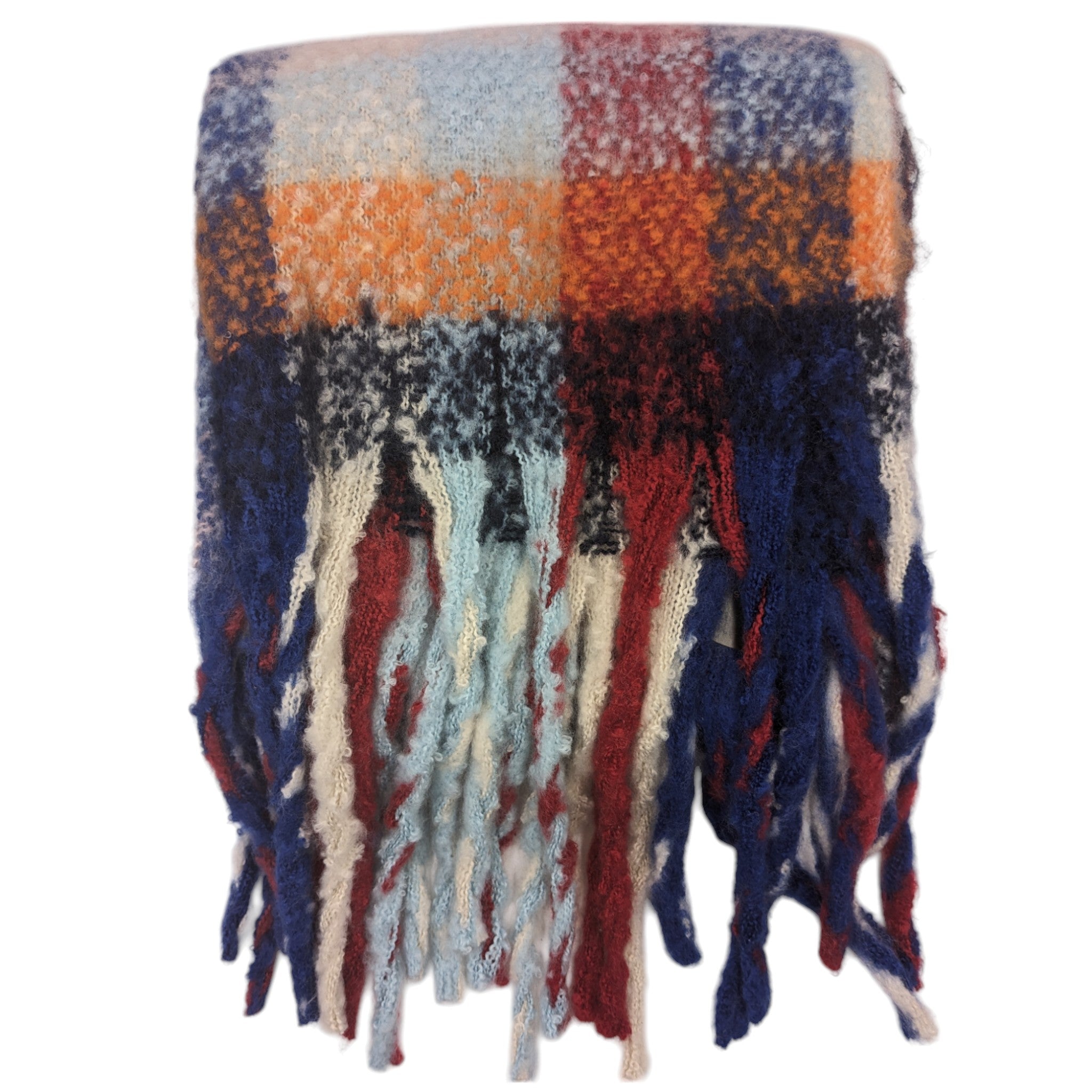 Luxury Winter Scarf - Blue