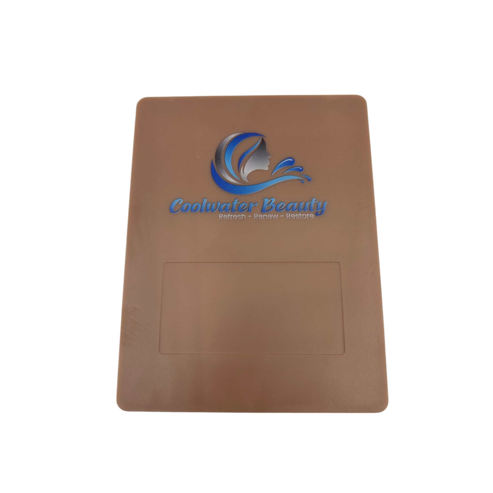 Coolwater Beauty Cosmetics Brush Set with Mirror