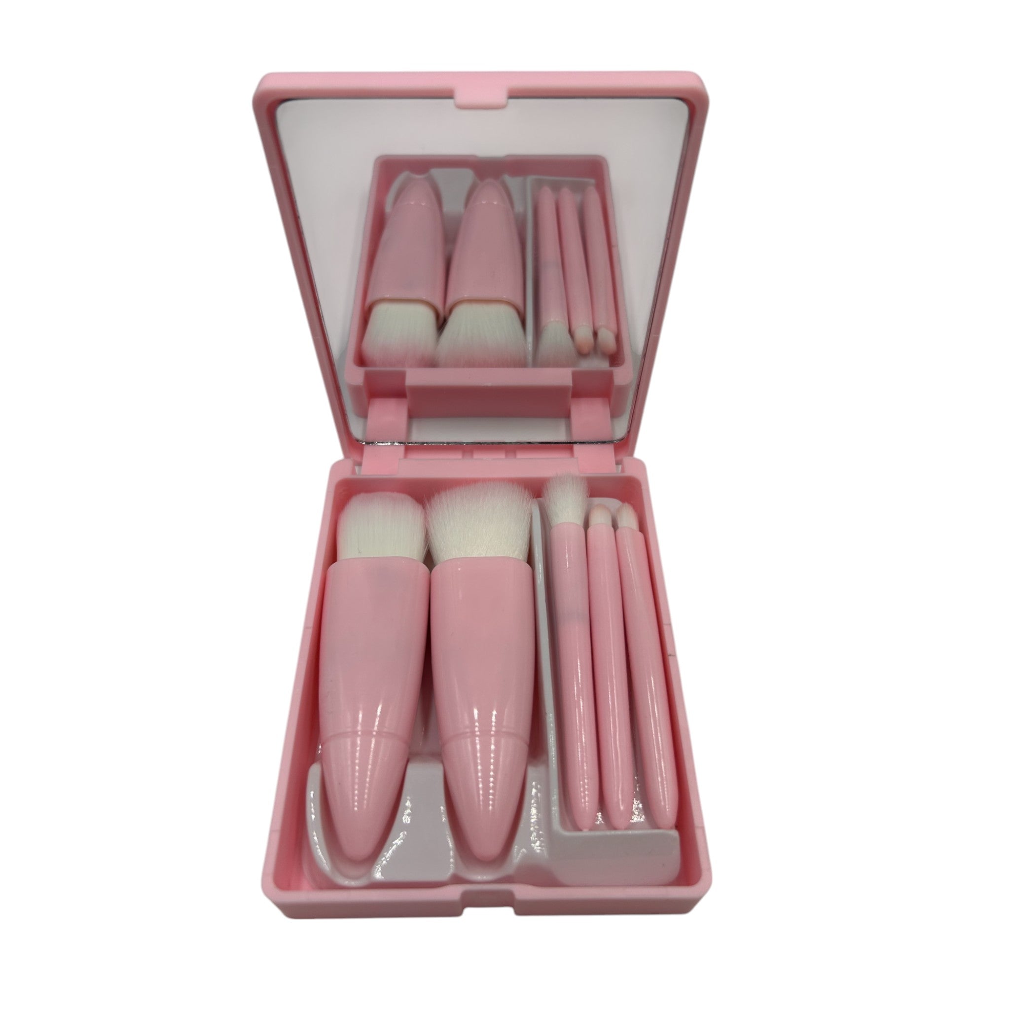 Coolwater Beauty Cosmetics Brush Set with Mirror