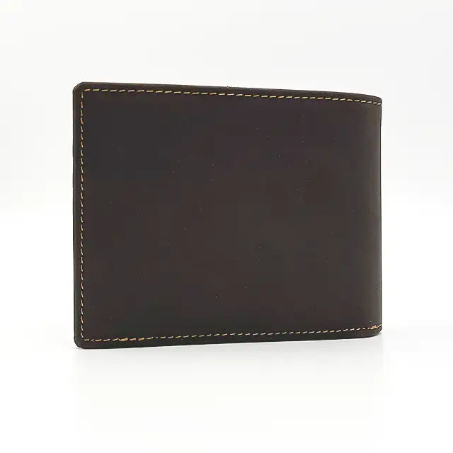 Genuine Leather Coffee Wallet