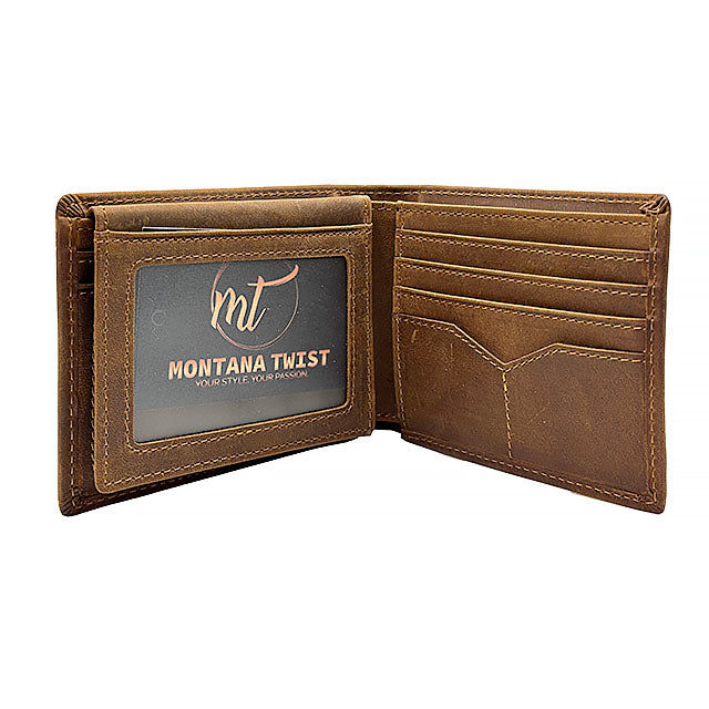 Genuine Leather Brown Wallet