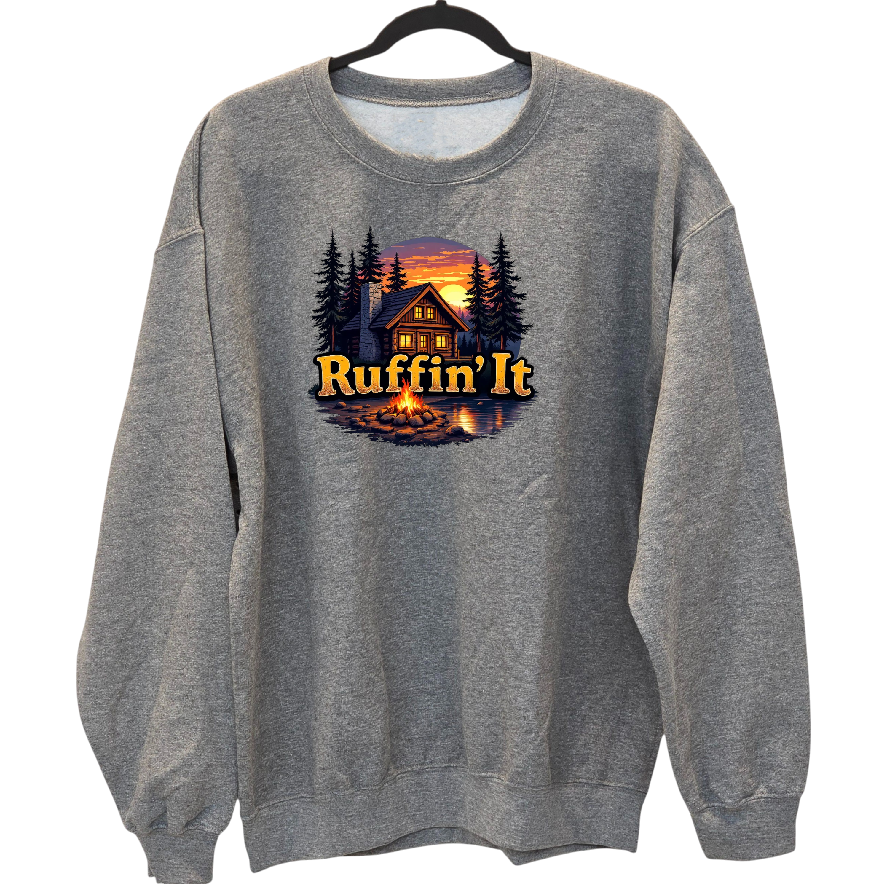 Ruffin' It - Crewneck Sweatshirt