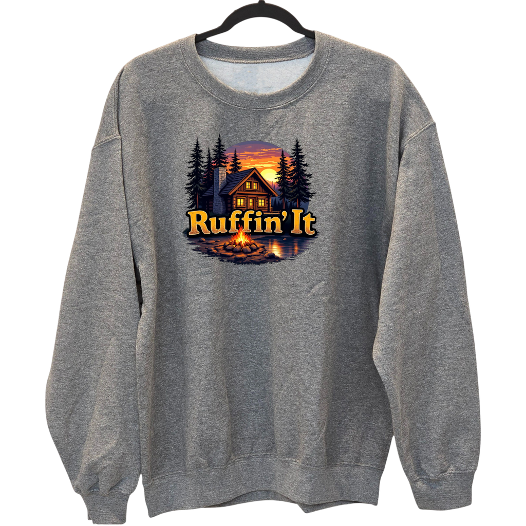 Ruffin' It - Crewneck Sweatshirt