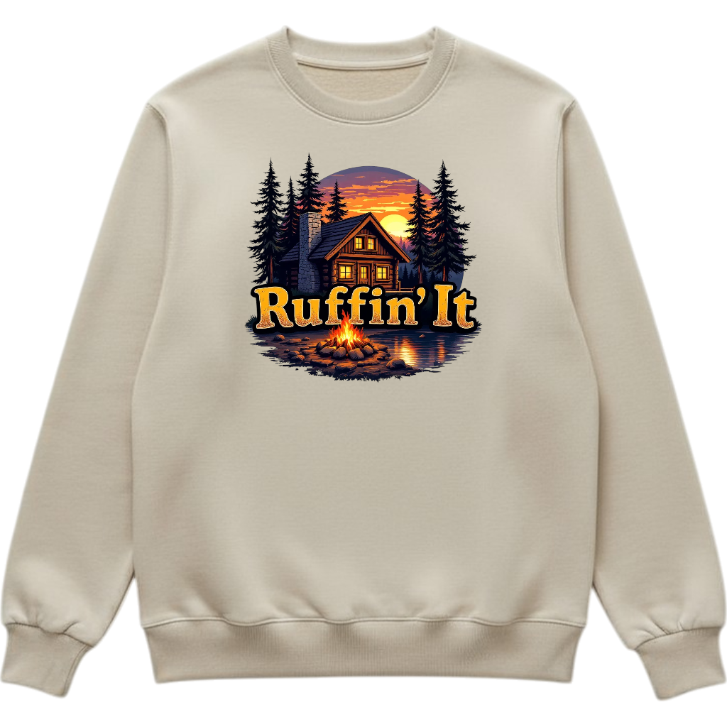 Ruffin' It - Crewneck Sweatshirt