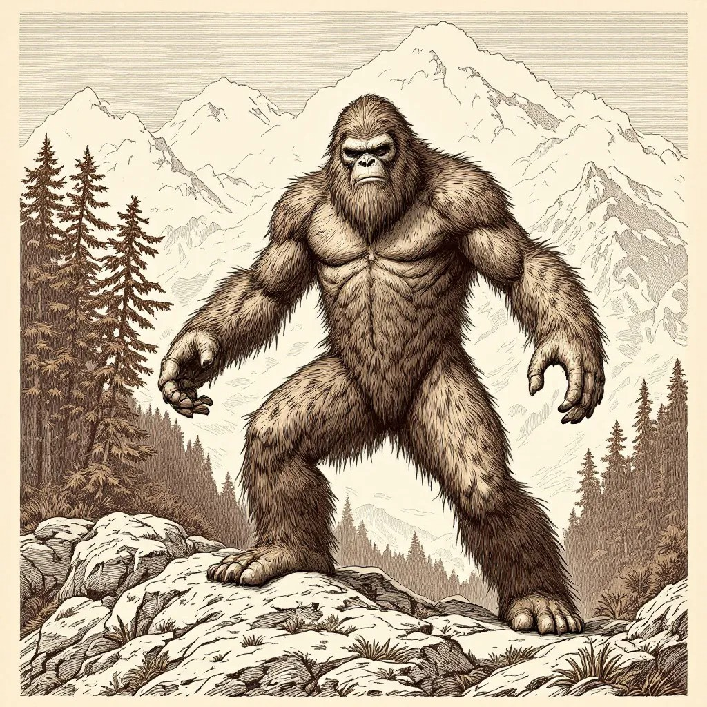 Bigfoot Solid Slate Coaster