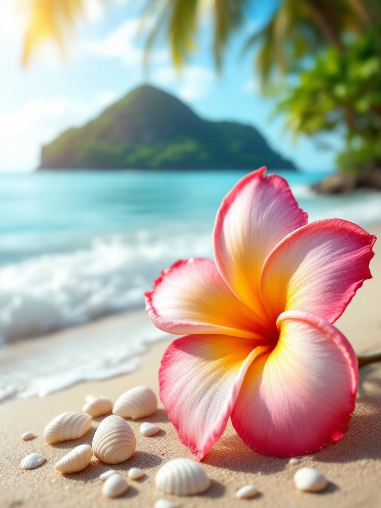 Seaside Plumeria Trailhead Candles