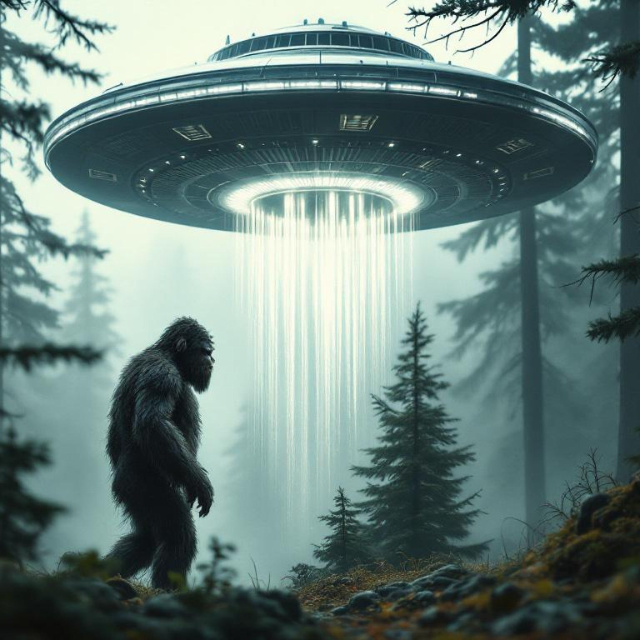 Bigfoot and UFO