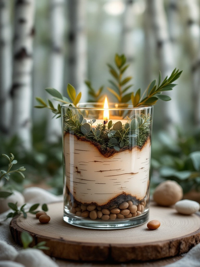 White Birch Trailhead Candles