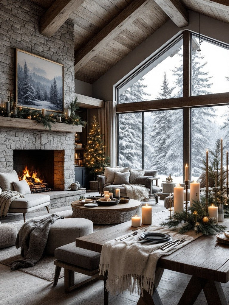 Winter Chalet Trailhead Candles