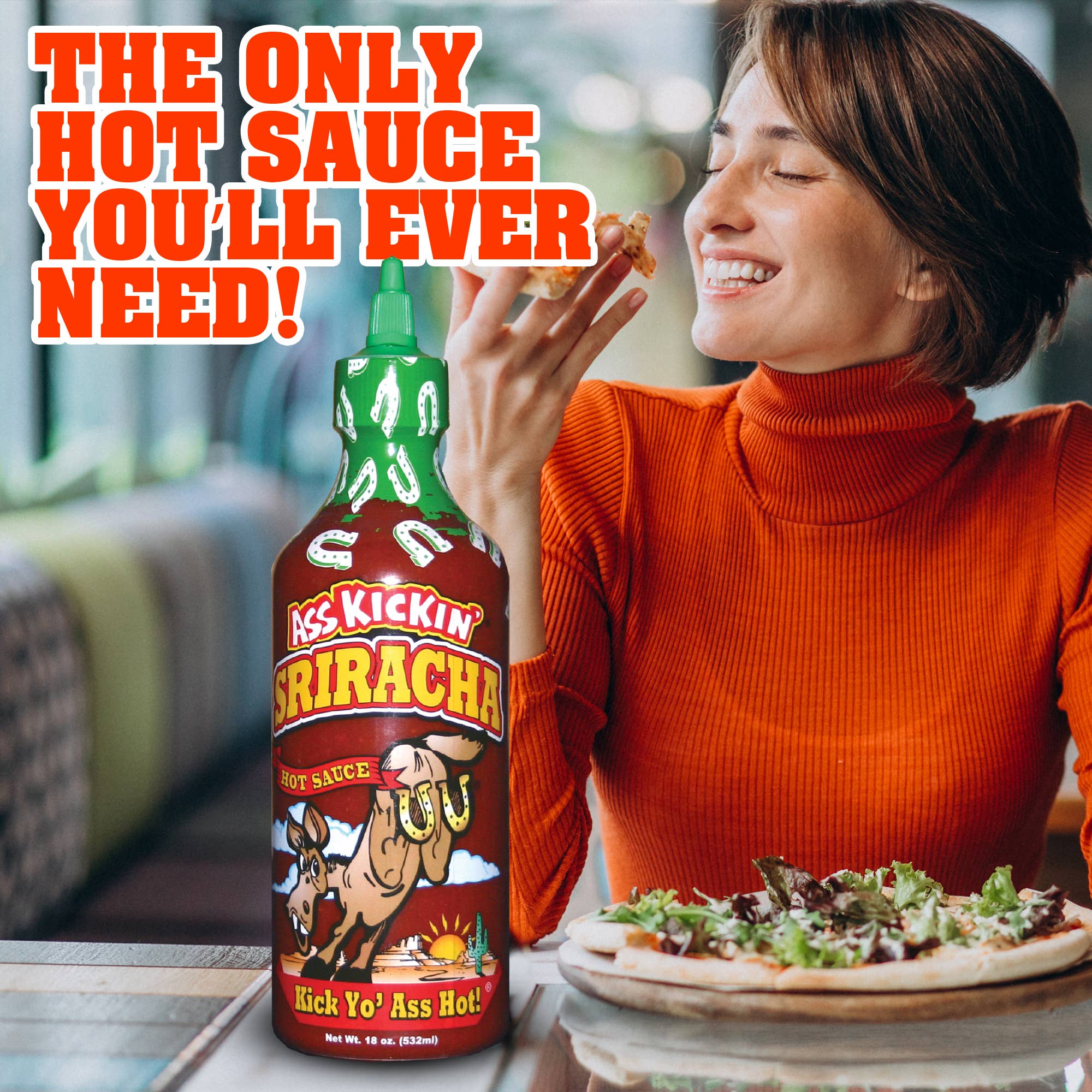 Ass Kickin’ Sriracha Hot Sauce