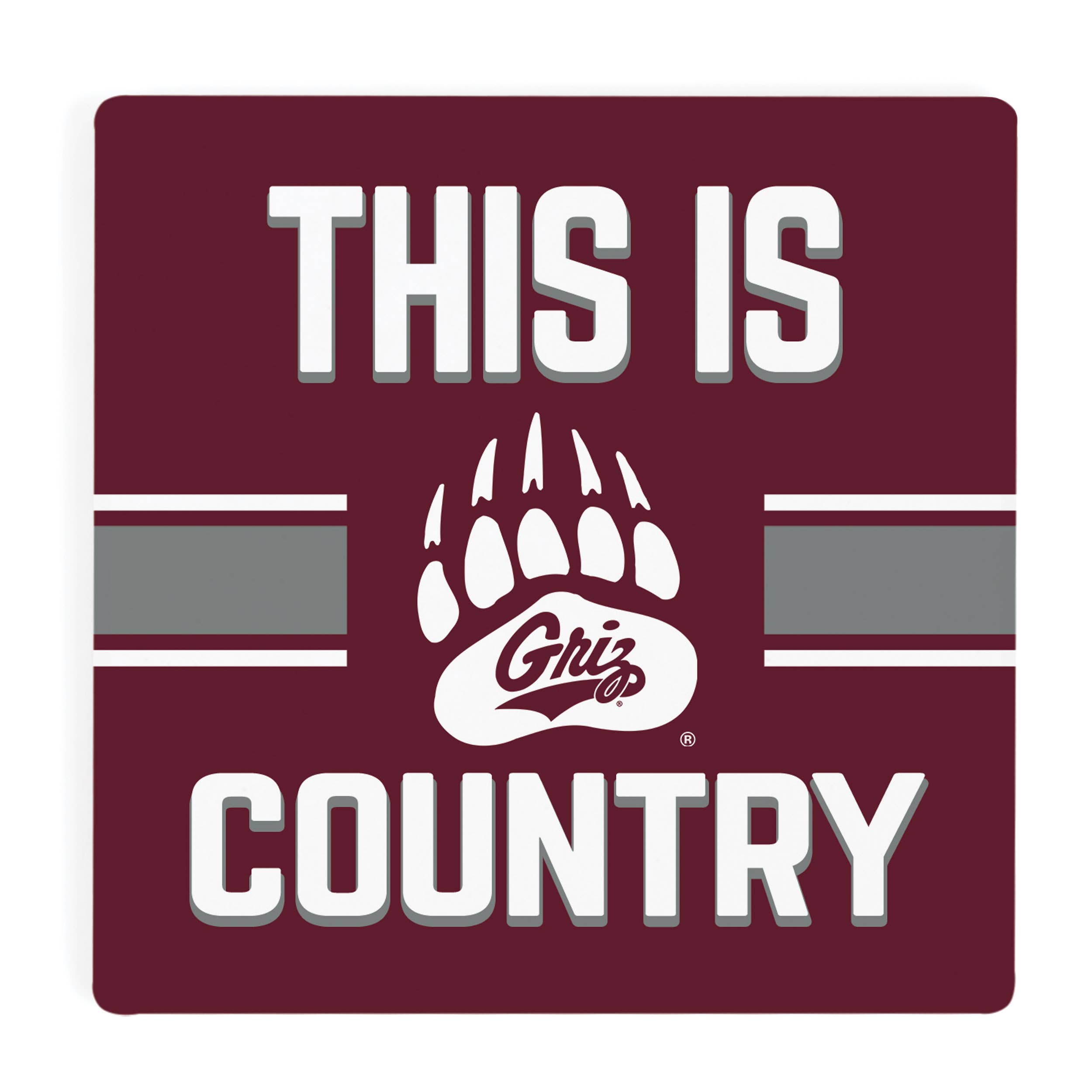 This is Montana Grizzlies Country Coaster