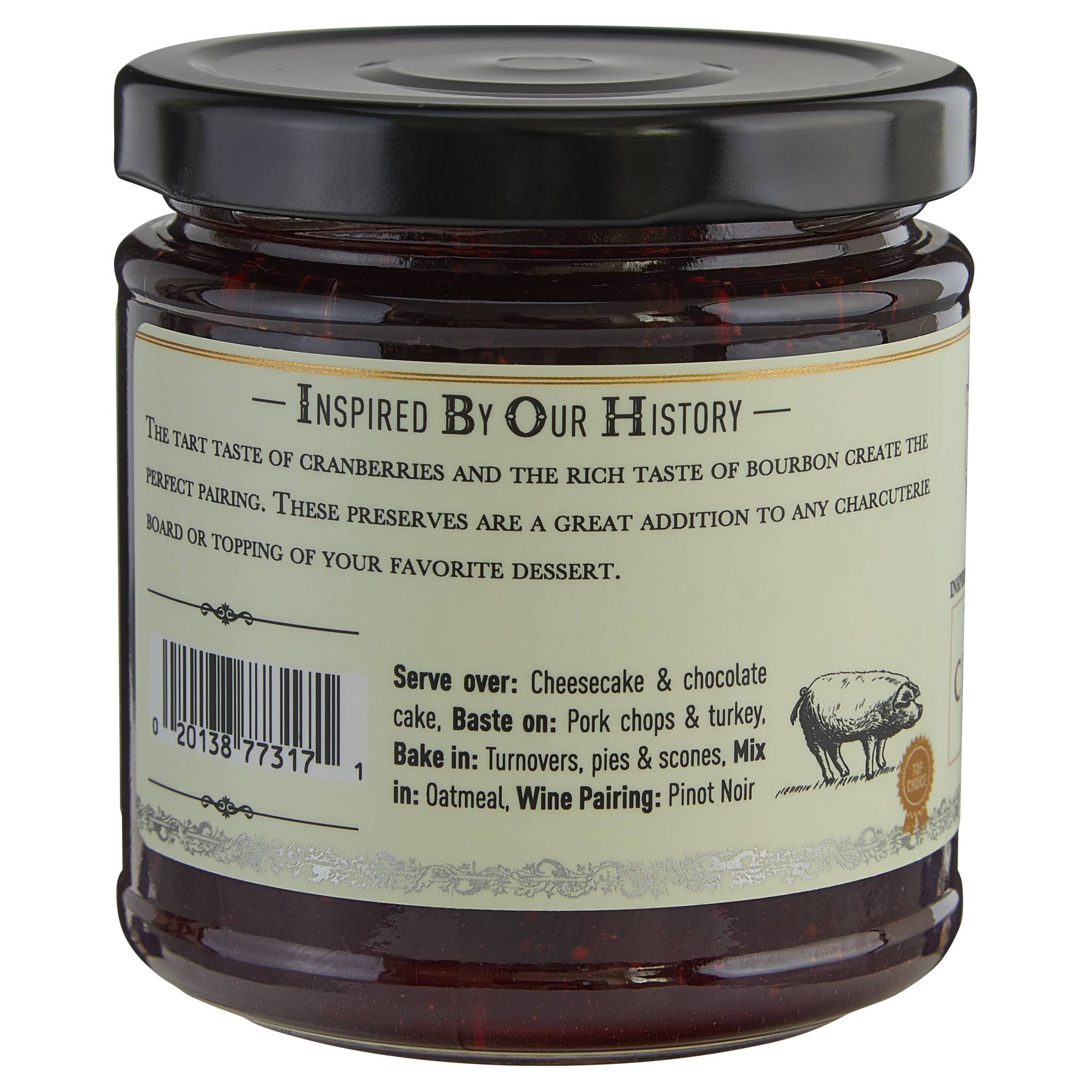 Bourbon Cranberry Preserves