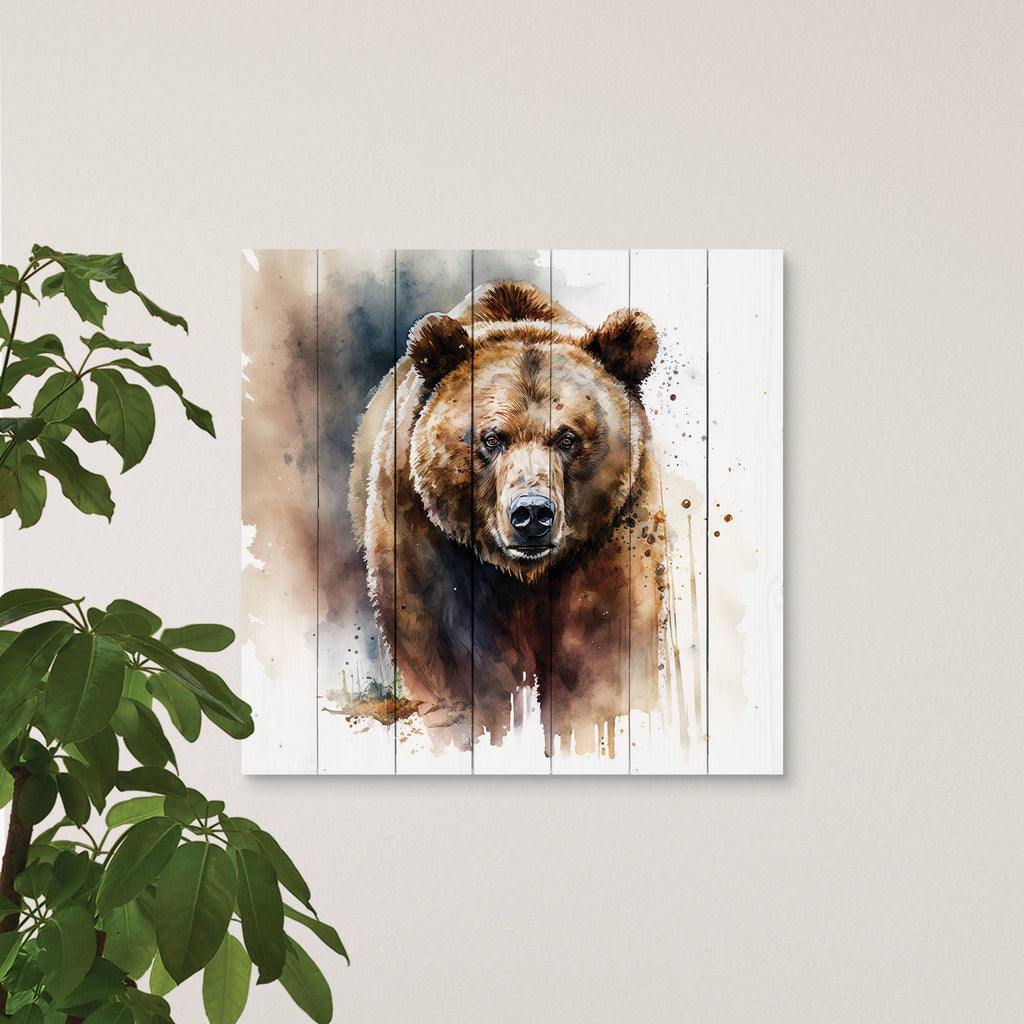 Bear Pallet Décor