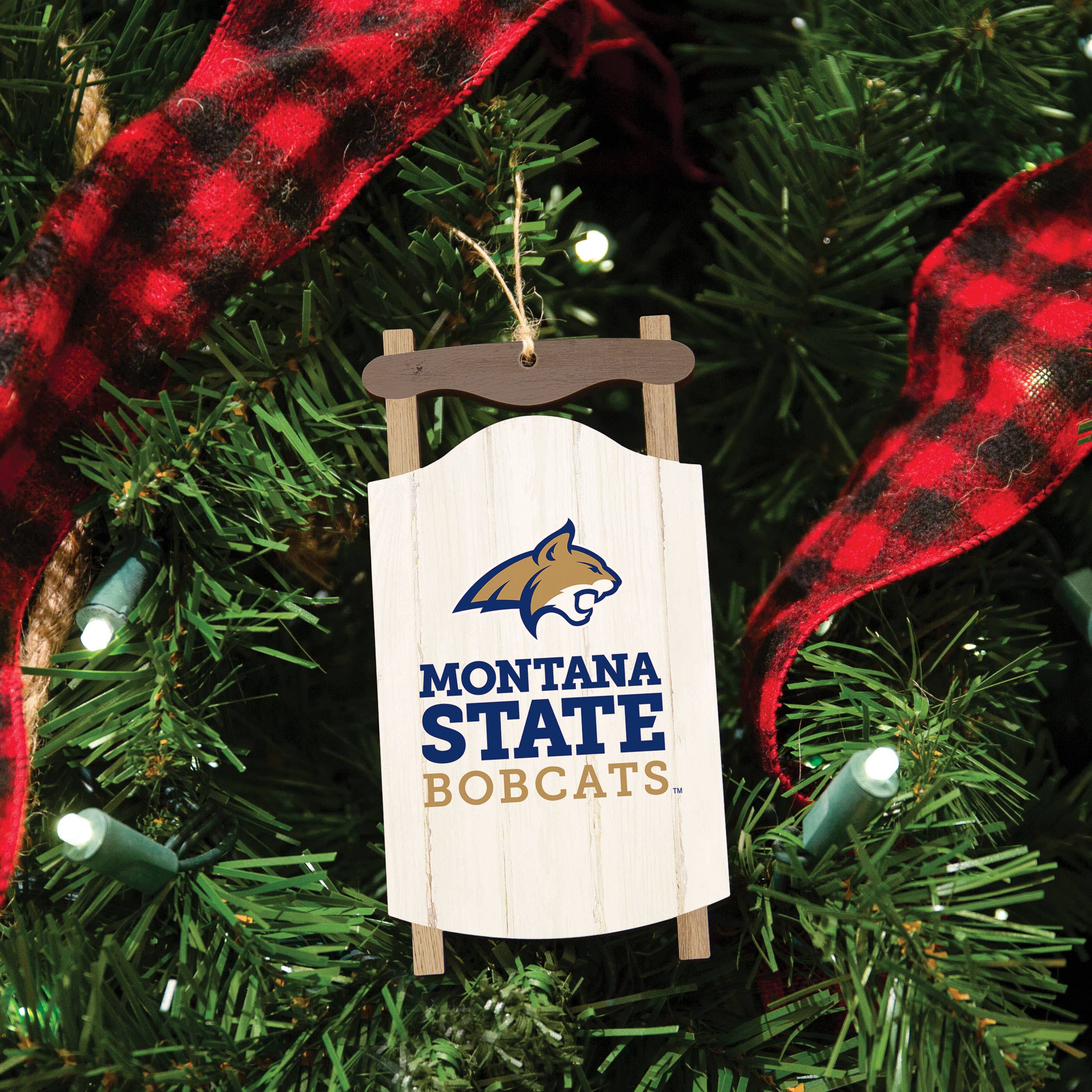 Montana State Bobcats Logo Ornament