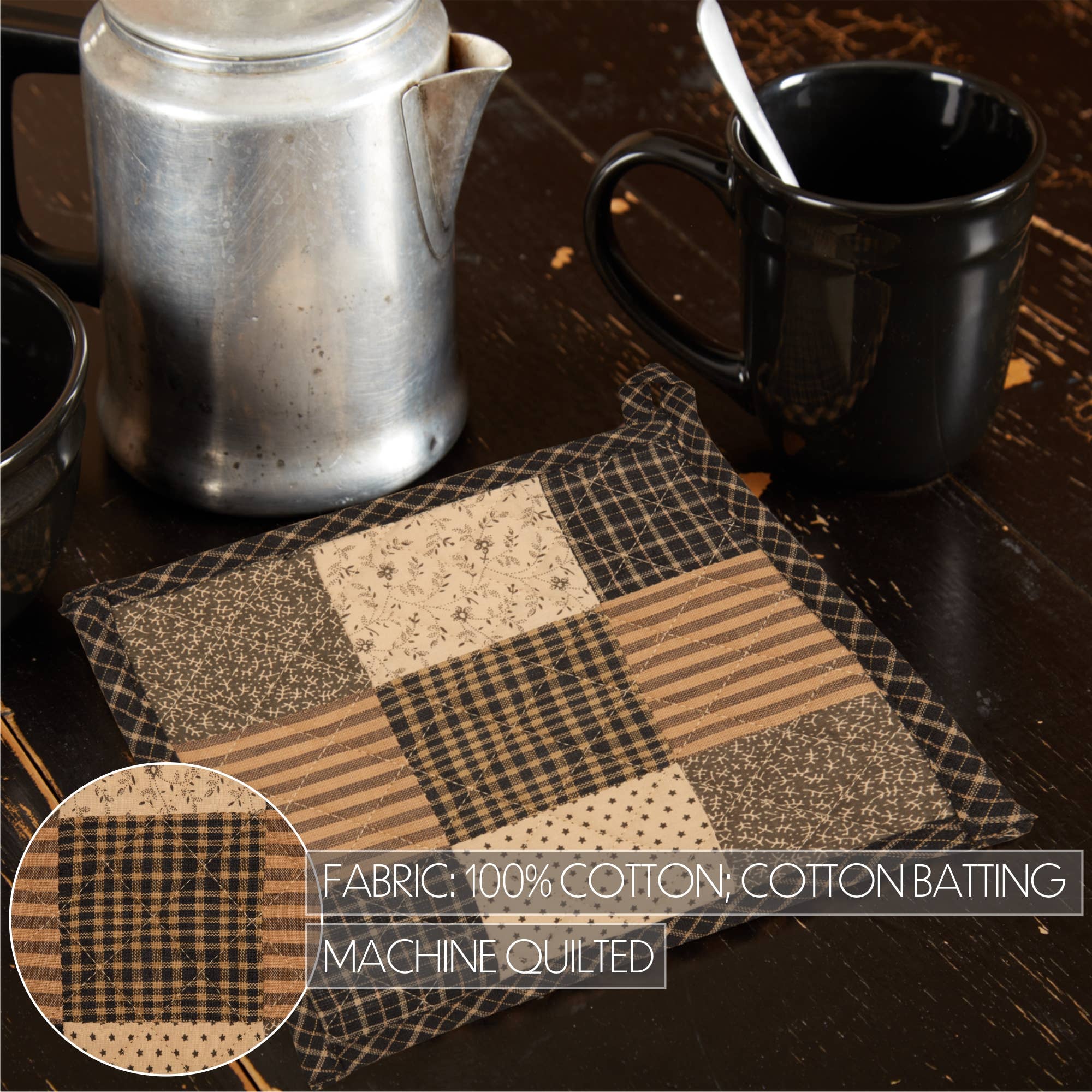 Kettle Grove Pot Holder Patchwork Blocks