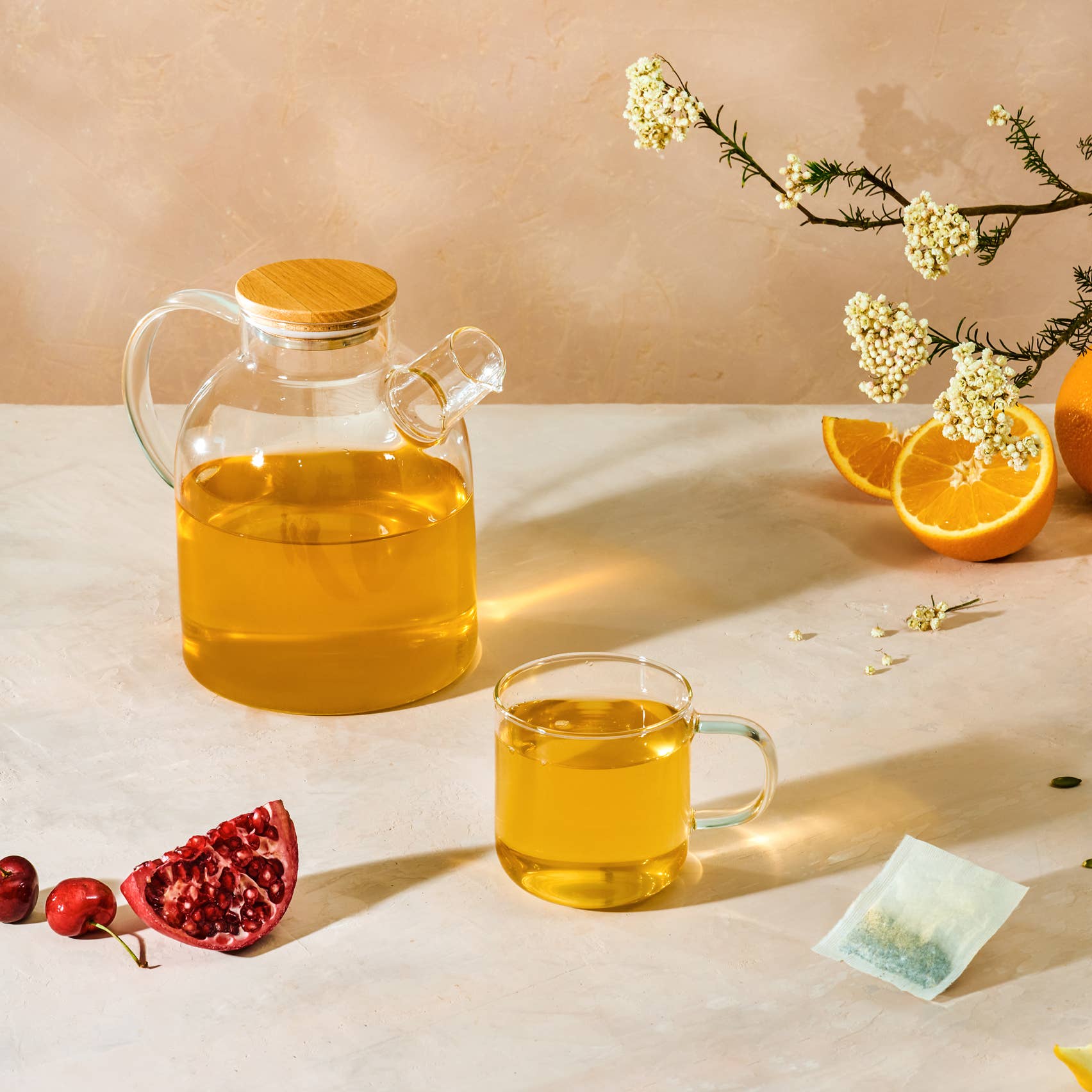 Earl Grey Wrapped Organic Square Tea Bag