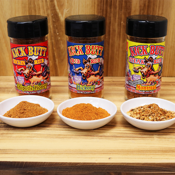 Kick Butt Spice Rub Set