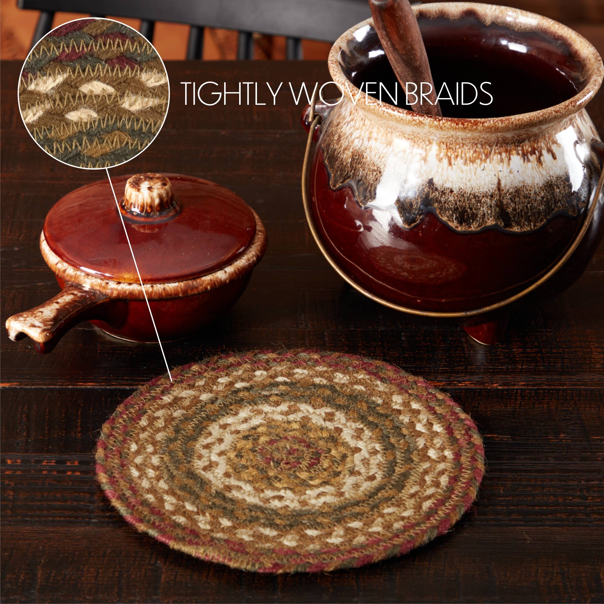 Tea Cabin Jute Trivet