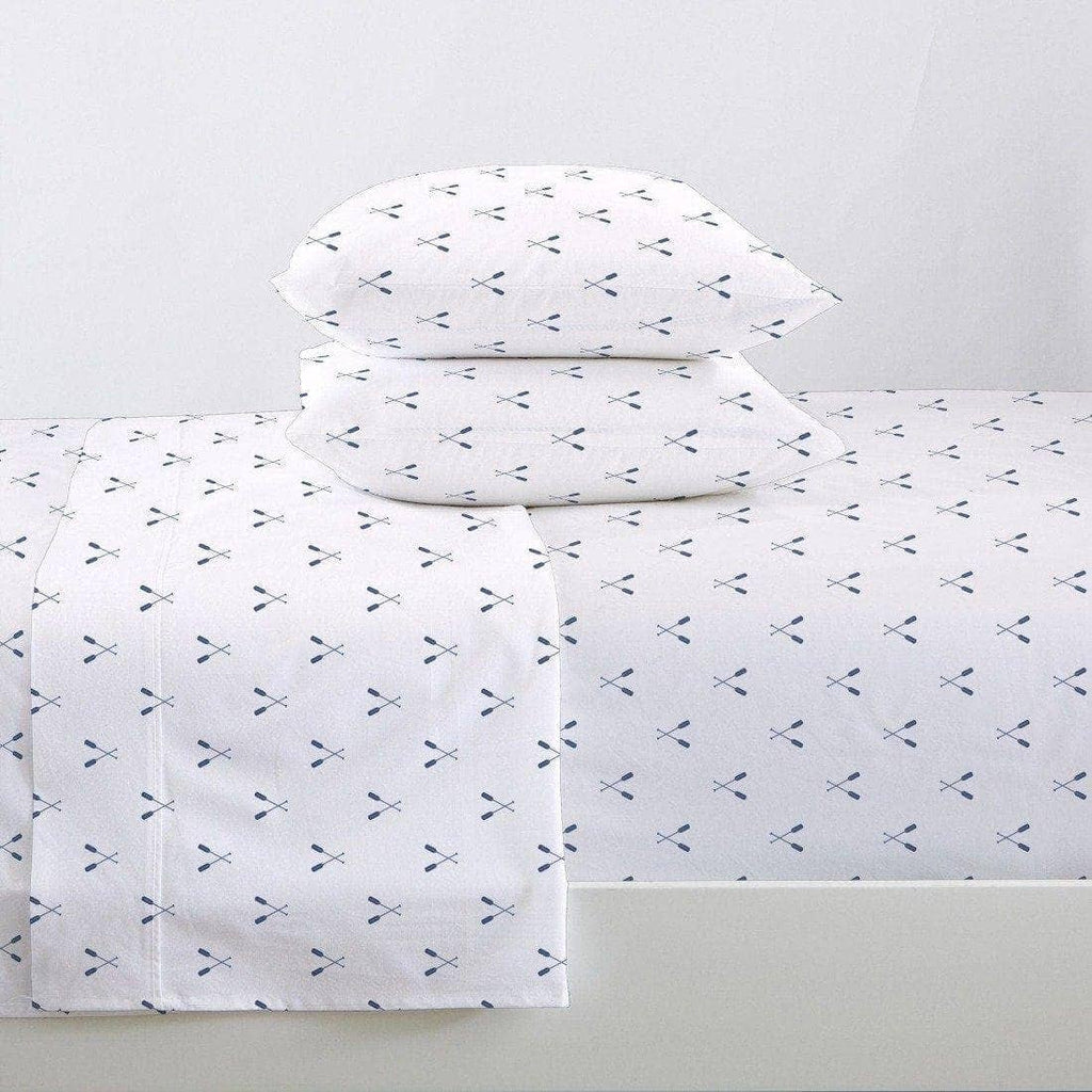 4-Piece Lodge Microfiber Sheet - Mountain Ridge Collection: King / Forest Trail