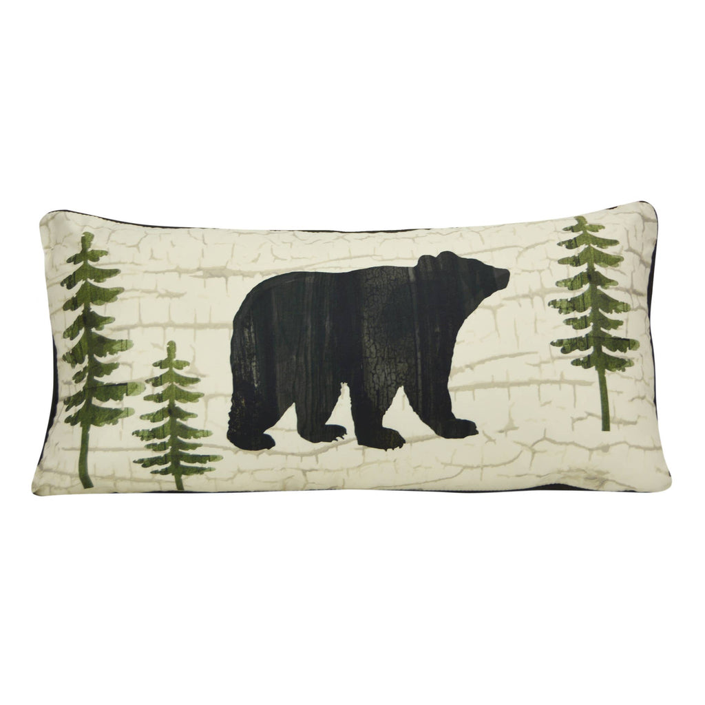 Bear Accent Pillow