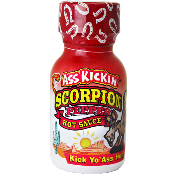 Ass Kickin’ Scorpion Hot Sauce – Travel Size