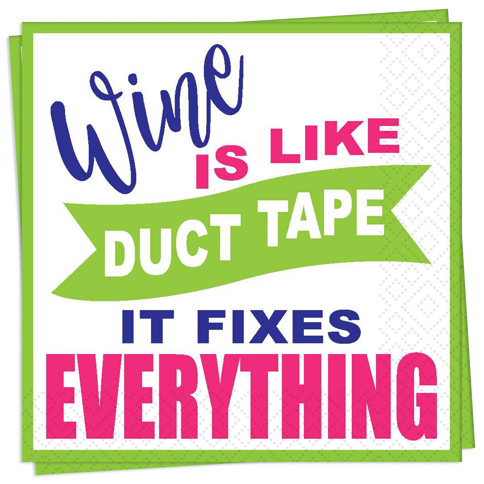 Duct Tape Cocktail Napkin