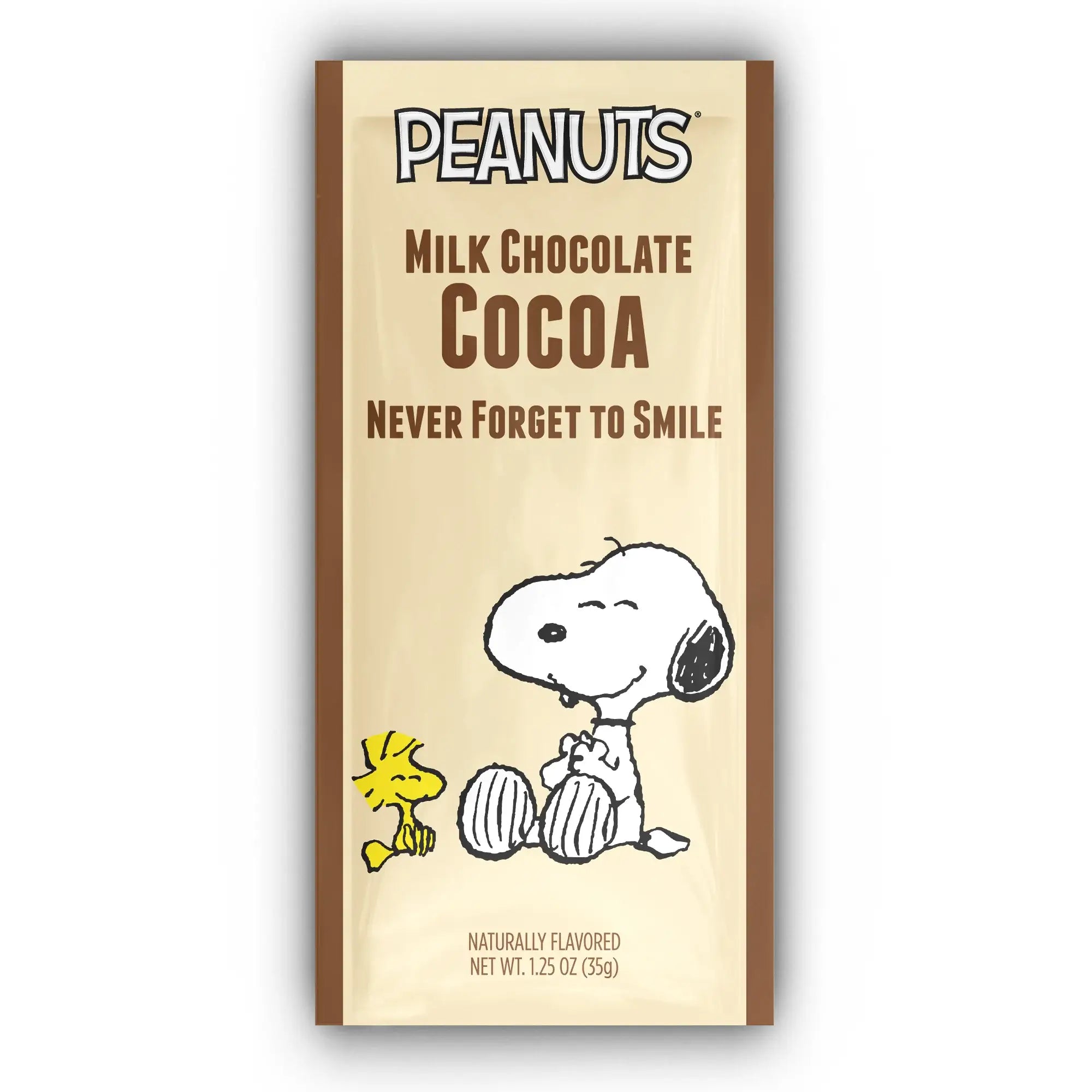 Peanuts® Never Forget to Smile Milk Chocolate Cocoa
