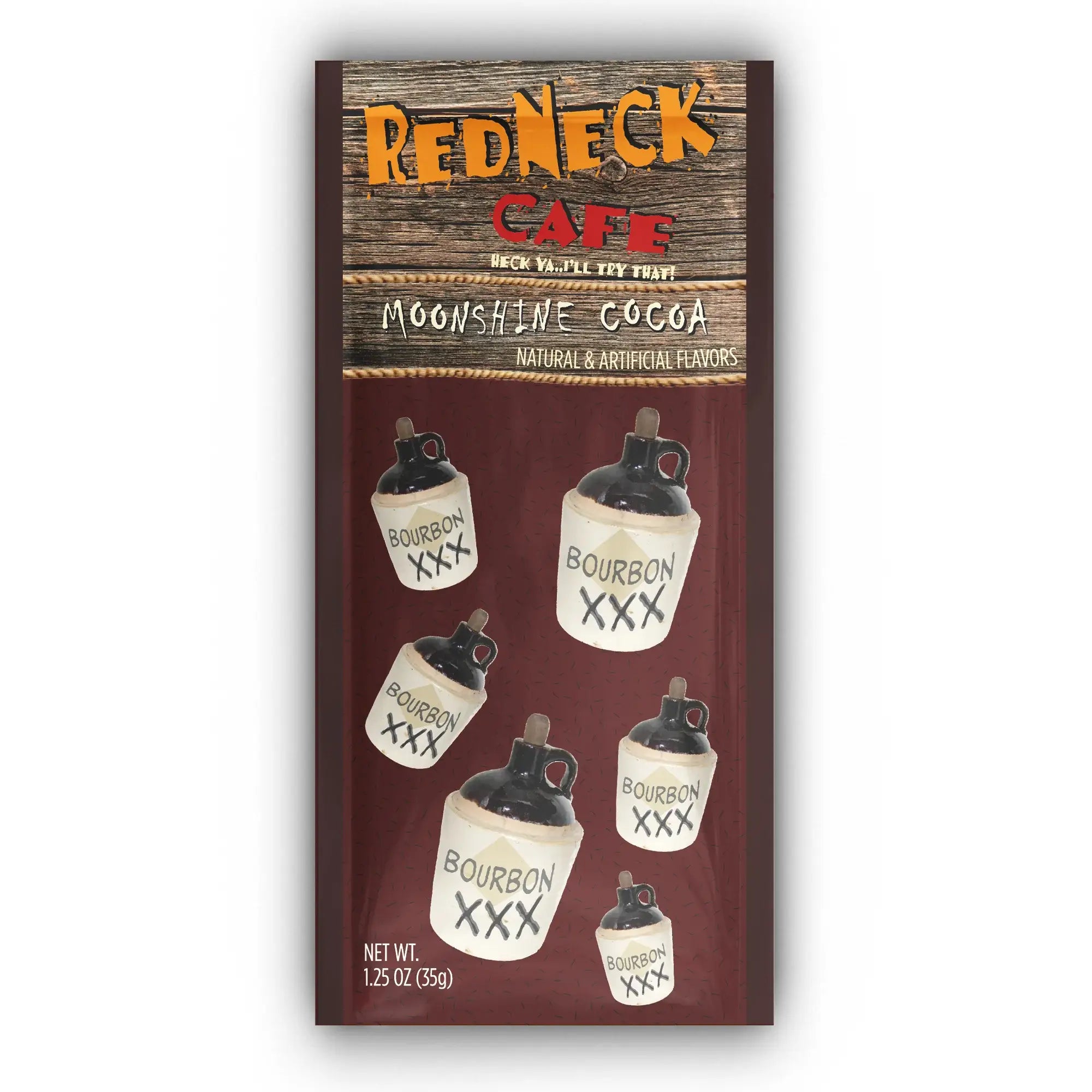 Redneck Cafe Moonshine Bourbon Cocoa